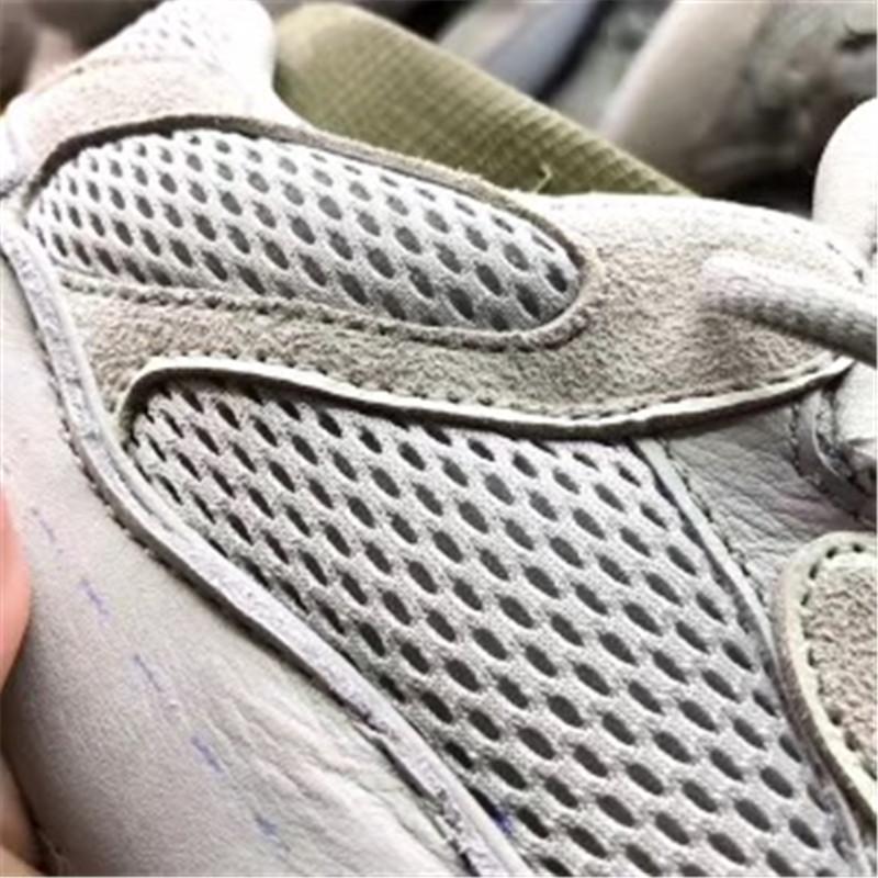 God Yeezy 500 Salt EE7287 retail sample version ready